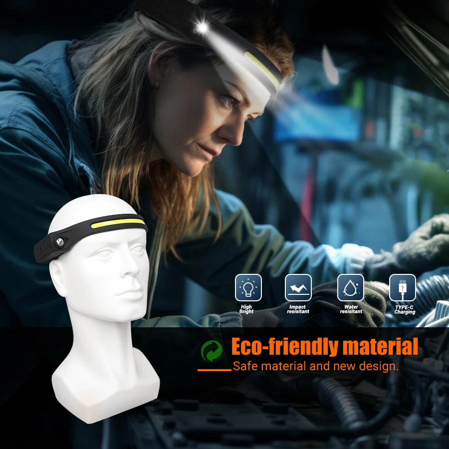 Перезаряжаемая фара с датчиком – обзор и цена Running Headlamp