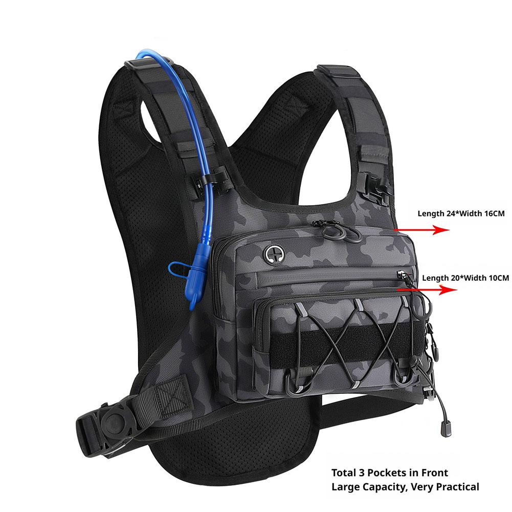 Спортивный жилет-рюкзак для бе – обзор и цена Hydration Vest